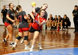 Janire Pacheco, jugadora del Cadete Femenino.