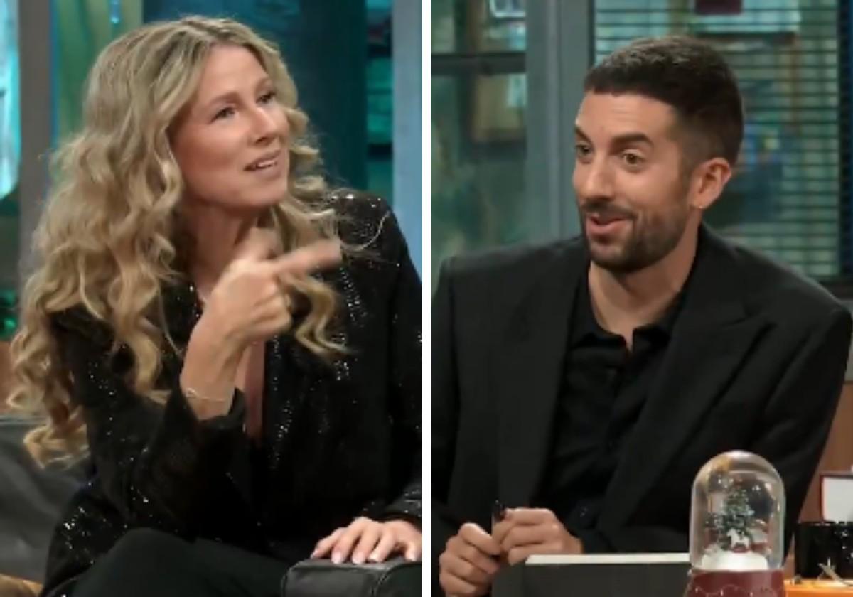 Visita de Anne Igartiburu a La Revuelta con guiños a Euskadi y la canción en euskera que David Broncano utiliza para ligar: «Me gusta mucho»