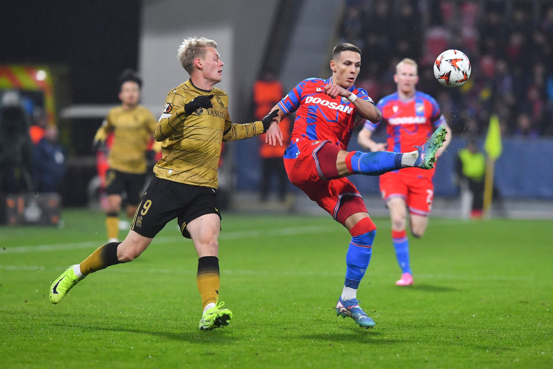 Las mejores imágenes del Viktoria Pilsen-Real Sociedad