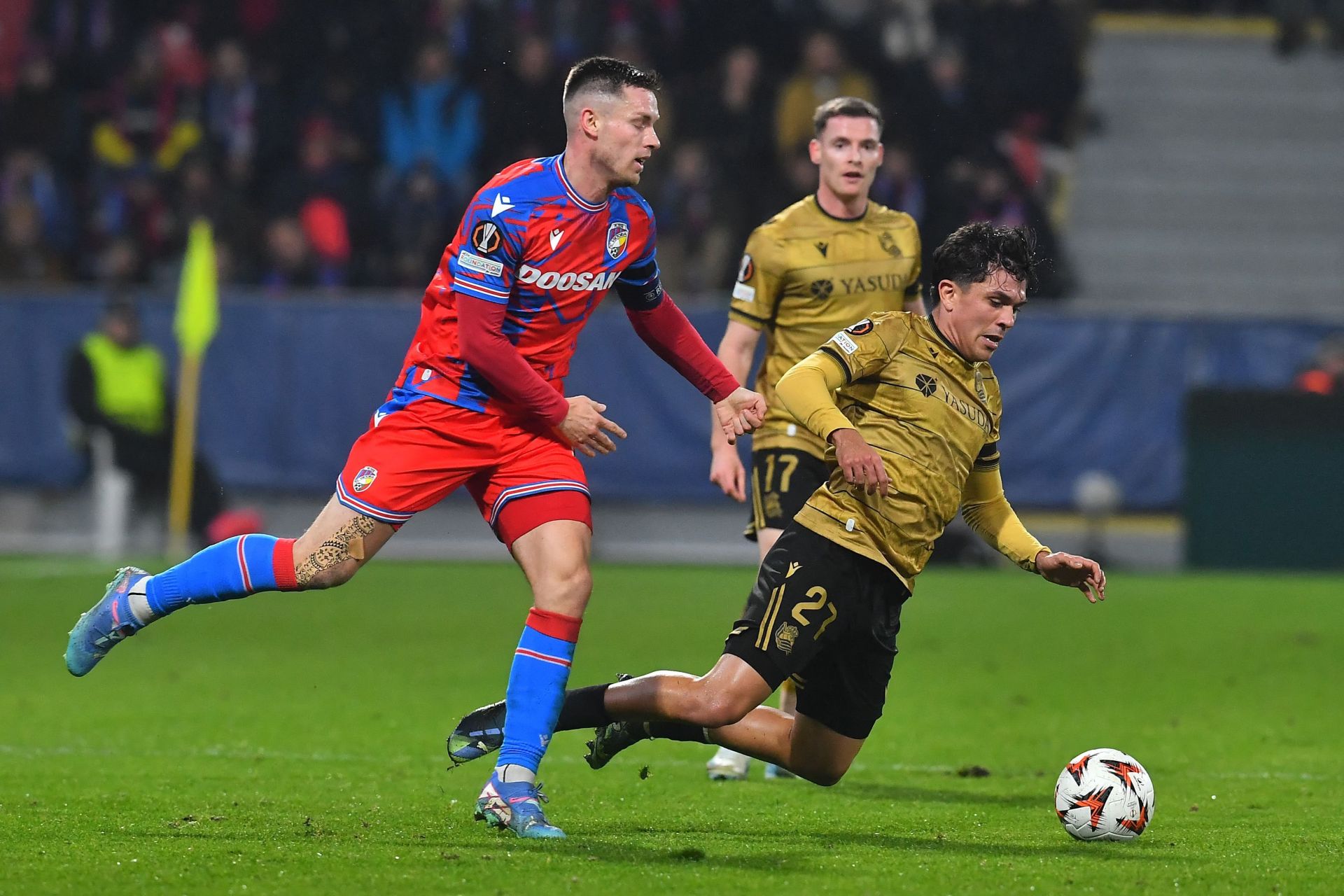 Las mejores imágenes del Viktoria Pilsen-Real Sociedad