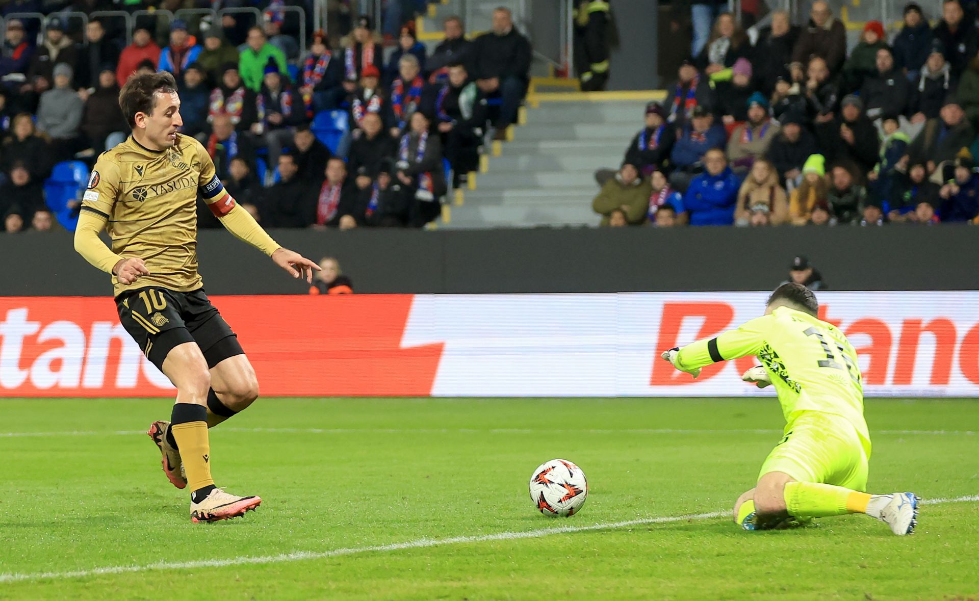 Las mejores imágenes del Viktoria Pilsen-Real Sociedad