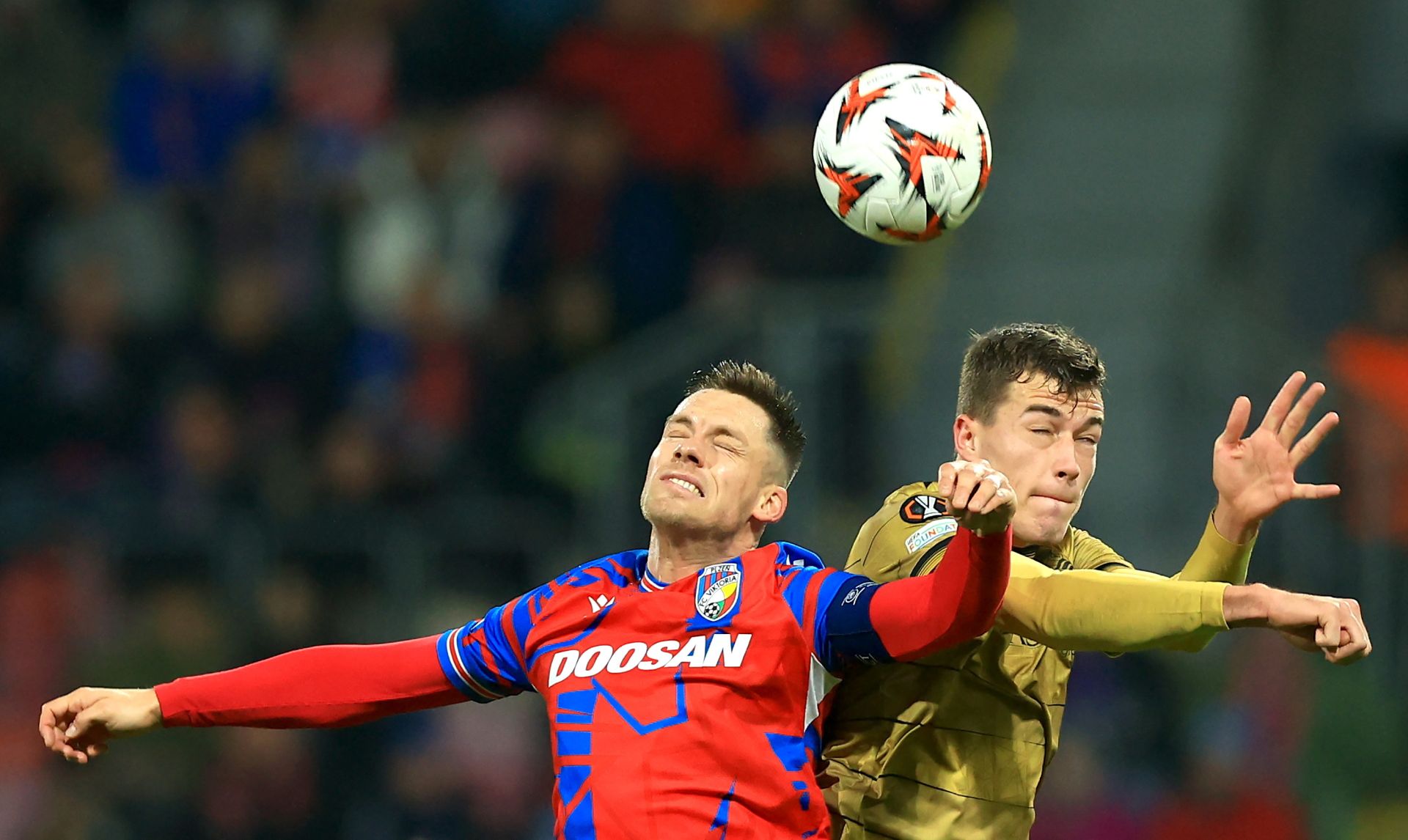 Las mejores imágenes del Viktoria Pilsen-Real Sociedad