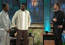 Nico e Iñaki Wililams, en La Revuelta con David Broncano.