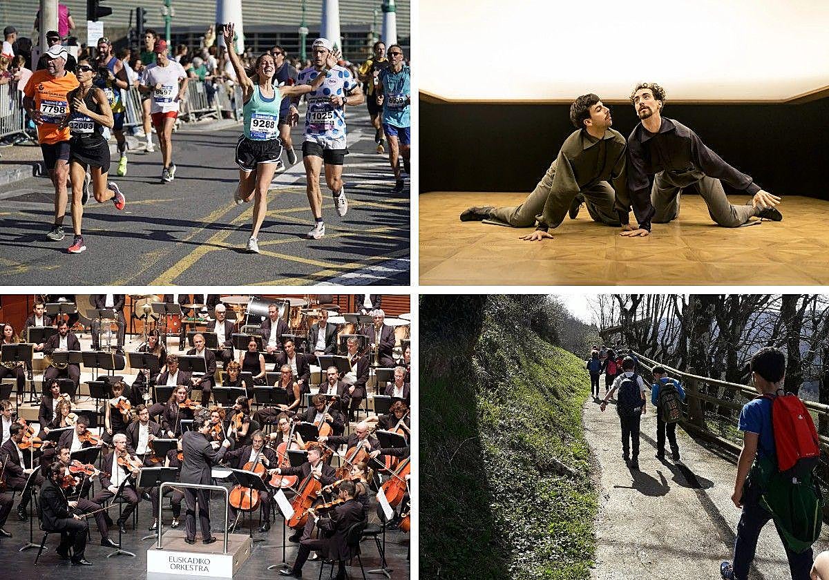 Behobia-San Sebastián y conciertos por las Bodas de plata del Kursaal para este fin de semana