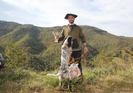 Ricardo Gordillo, vigente campeón del Campeonato de Gipuzkoa de Becadas.