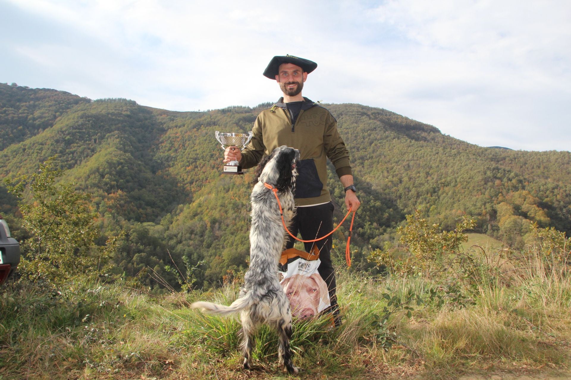 Ricardo Gordillo, vigente campeón del Campeonato de Gipuzkoa de Becadas.