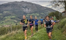 Uno de los entrenamientos realizados con Maite Maiora