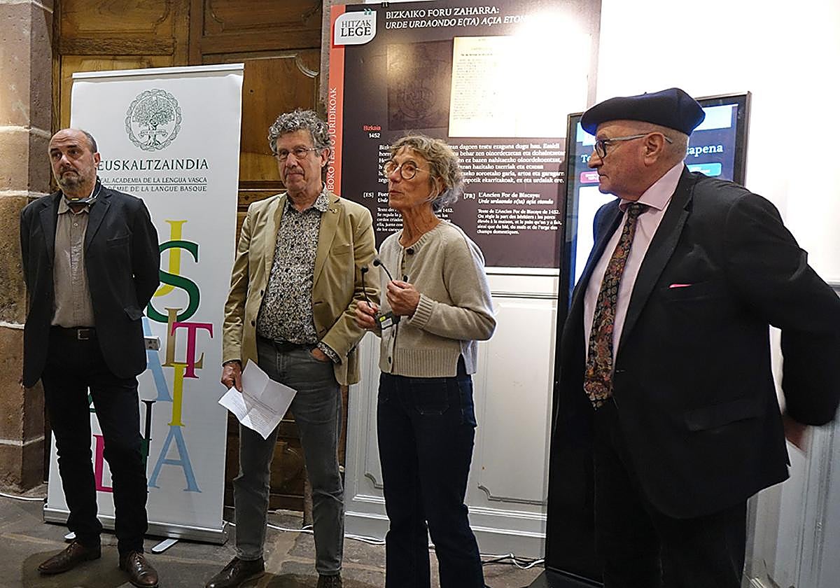 Euskarazko testu juridiko esanguratsuenen erakusketa, Donibane Garazin