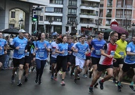 Más de un millar de personas finalizarán el año corriendo.