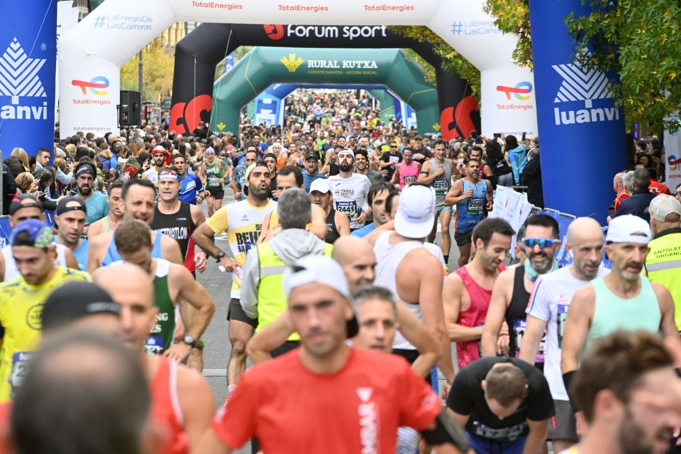 Las imágenes de la llegada al Boulevard donostiarra