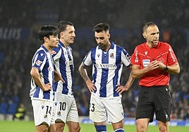 Kubo, Oyarzabal y Brais han contado con la confianza de Imanol en este inicio de temporada.