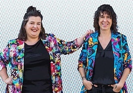 Mirari Martiarena e Idoia Torregarai protagonizan el espectáculo