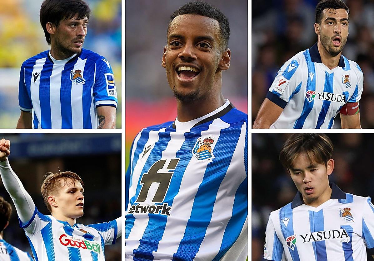 Merino, Isak, Odegaard, Silva y Kubo, los grandes fichajes de Olabe; Sagnan, Cho y Sadiq, las decepciones