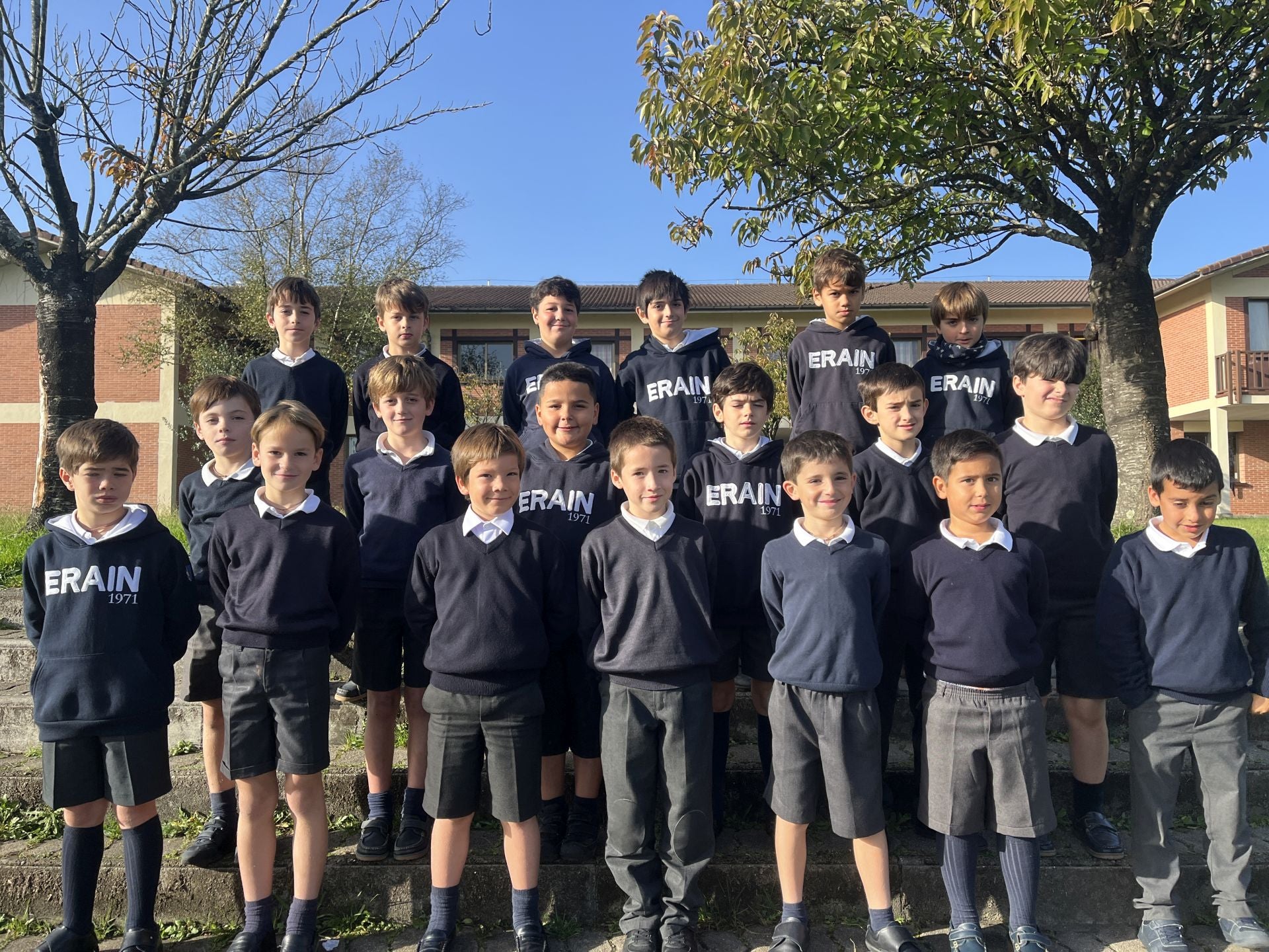 Alumnos de Erain de 3º de EP