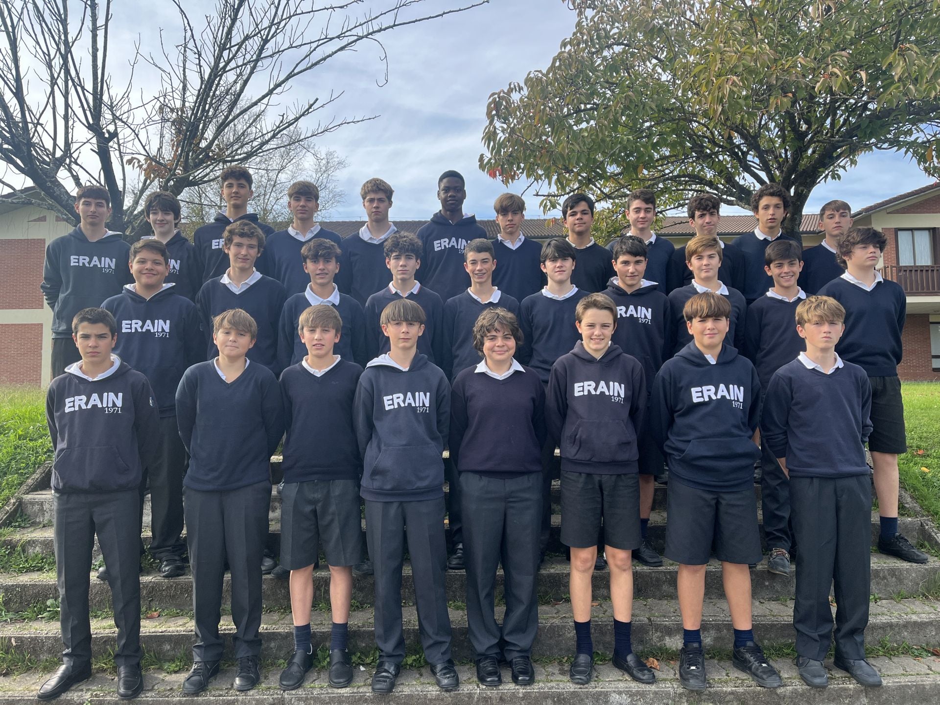 Alumnos de Erain de 3º ESO