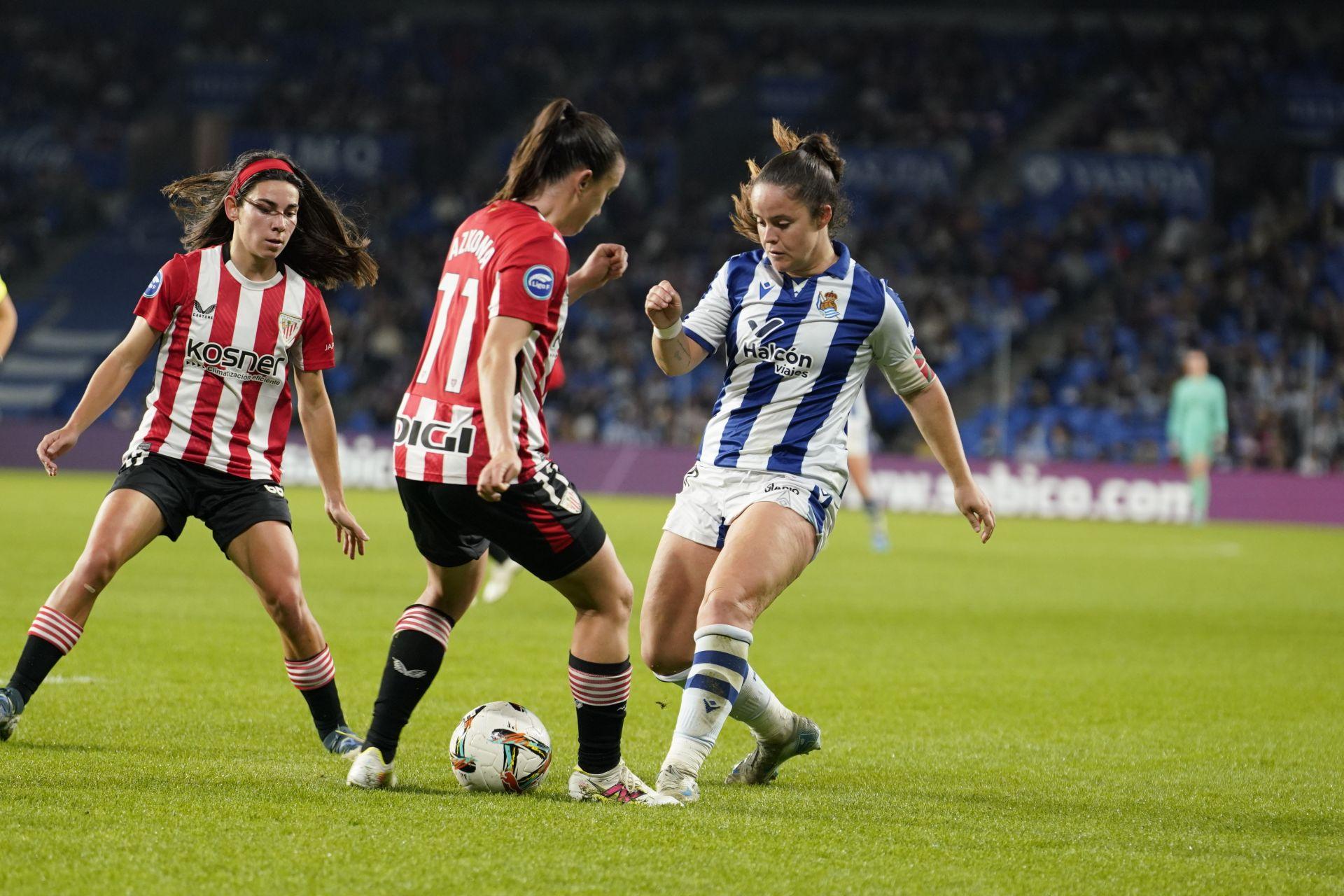 Las imágenes de la victoria de Real Sociedad ante el Athletic en Anoeta