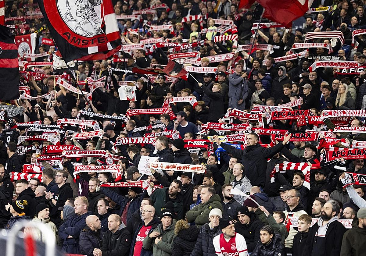 El Ajax tiene una fiel afición