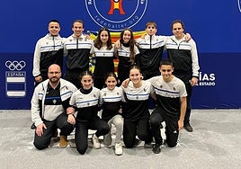 Txapelketan egon diren kirolariak eta entrenatzaileak