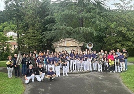 Gazte banda tomará parte en el kalejira de Santa Zezezilia de la tarde del jueves