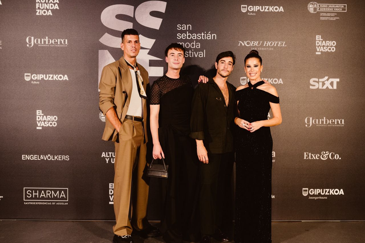 Photocall del desfile de Nicolás Montenegro