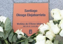 Donostia recuerda a Santi Oleaga