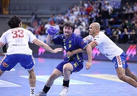 Gorka Nieto marcó seis goles (de seis lanzamientos), dio cinco asistencias y provocó tres penalties.