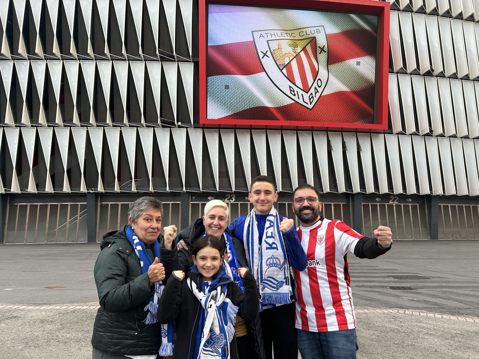 Ambiente de lujo horas antes de la previa