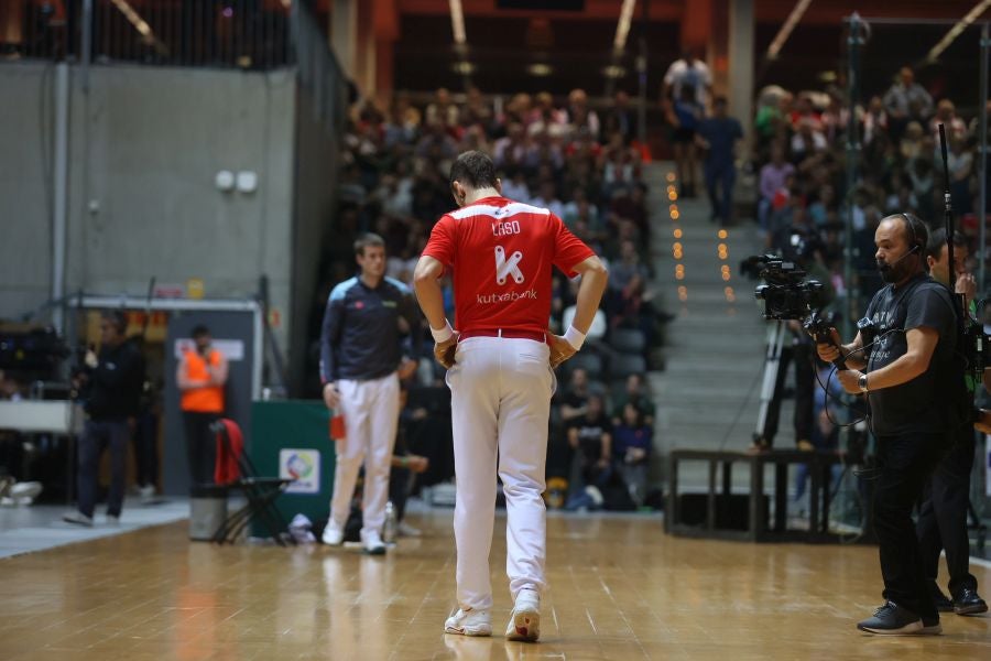 Así ha sido la final entre Unai Laso y Peio Etxeberria