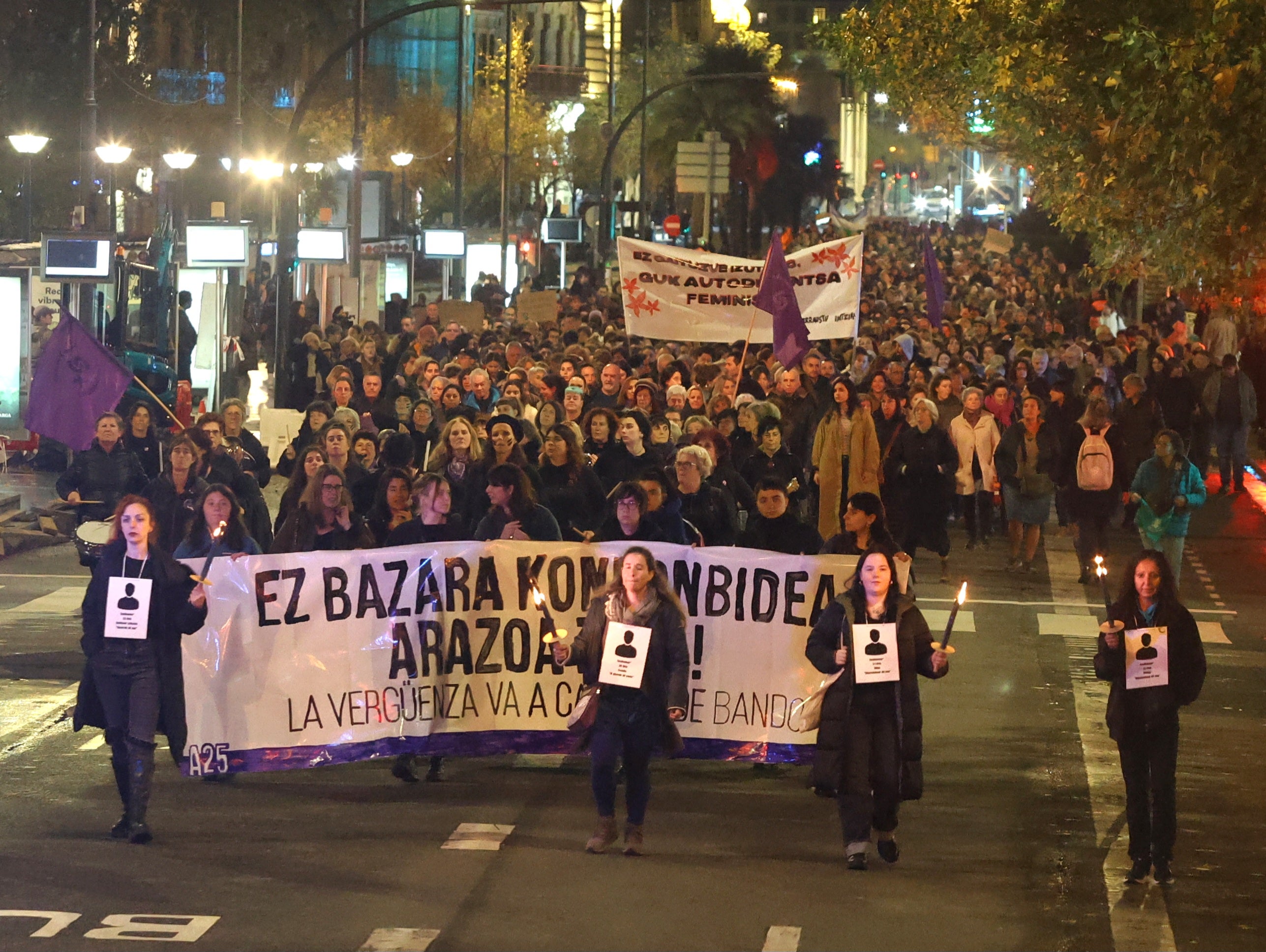 Un clamor en las calles contra la violencia a las mujeres