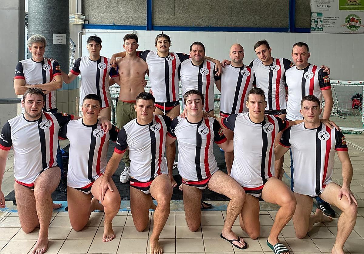 Plantilla del Urbat Urkotronik desplazado este fin de semana a Barcelona.