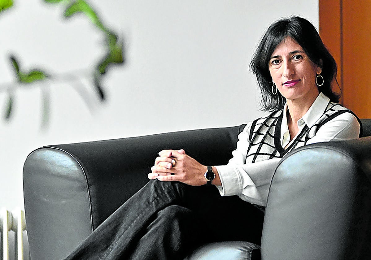 La subdelegada del Gobierno, Noemí López, en Donostia.