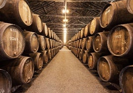 Imagen de archivo de una bodega.