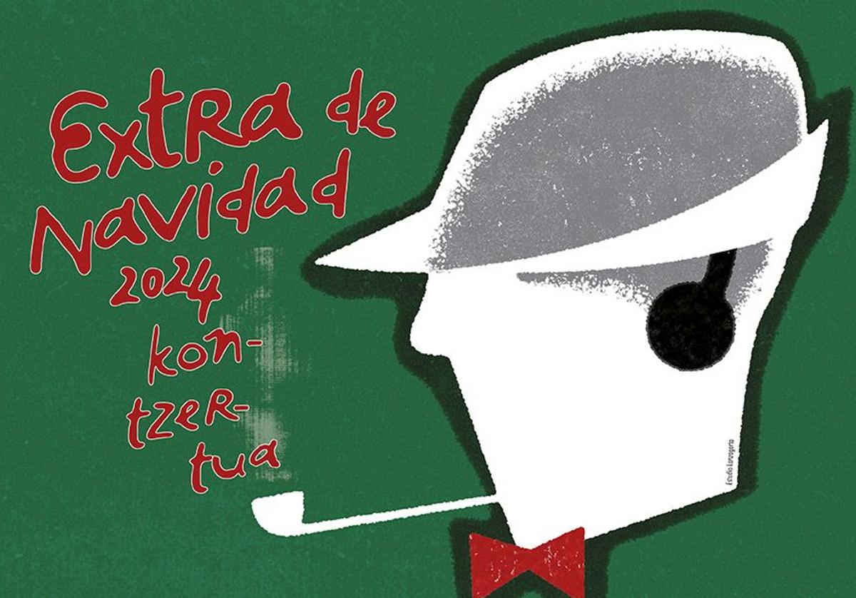 Mikel Erentxun, Eñaut Elorrieta e Idoia Asurmendi, en el cartel del segundo 'Extra de Navidad'