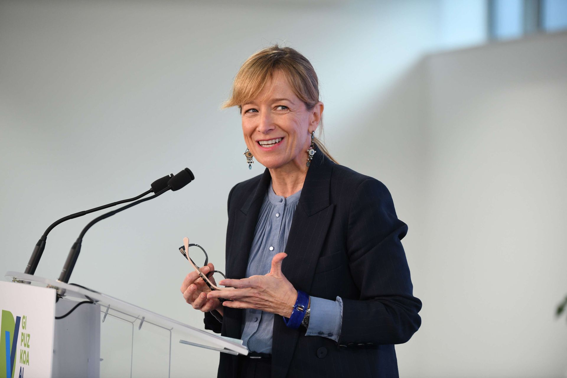 Eider Mendoza, diputada general de Gipuzkoa.