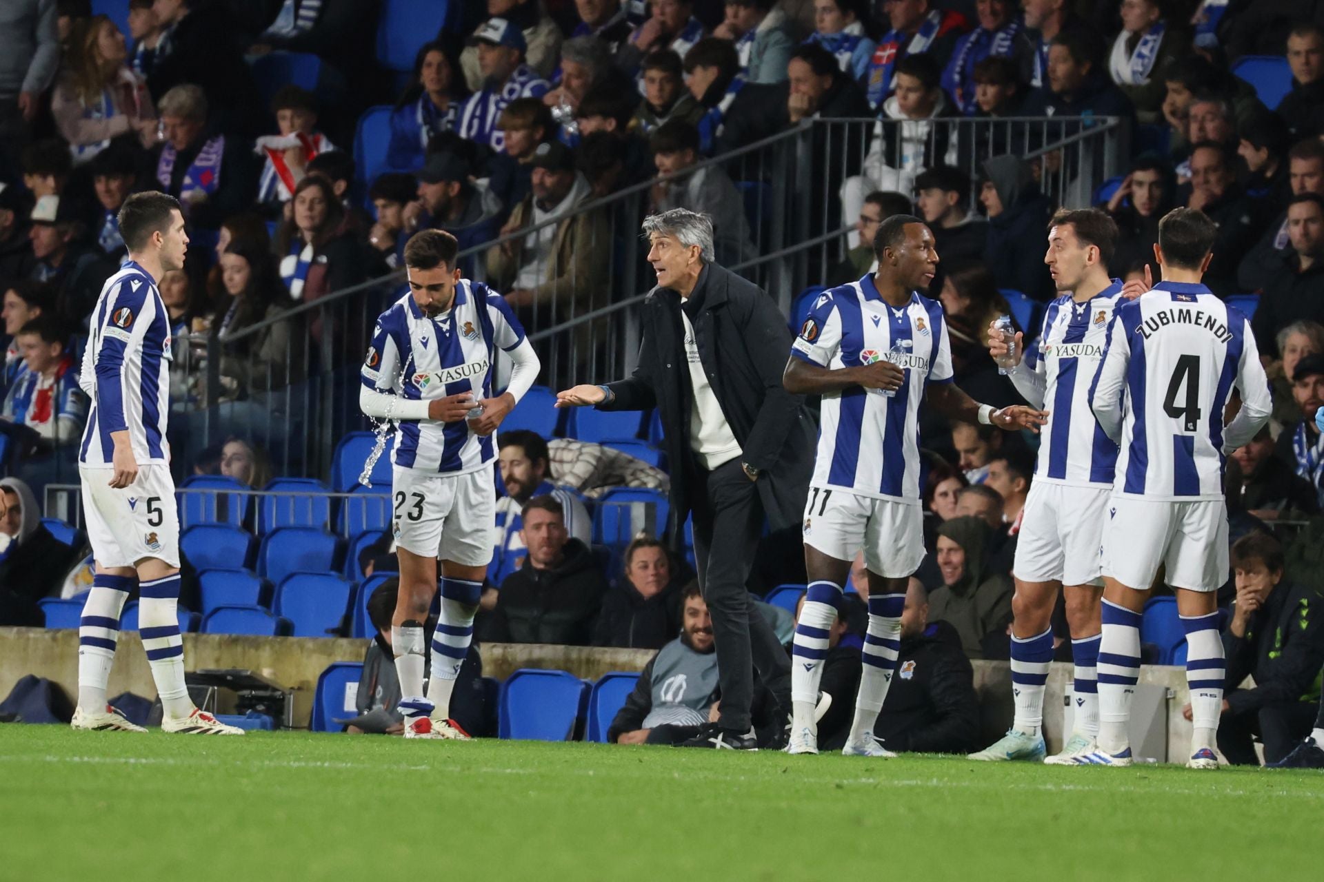 El Real Sociedad - Ajax, en imágenes