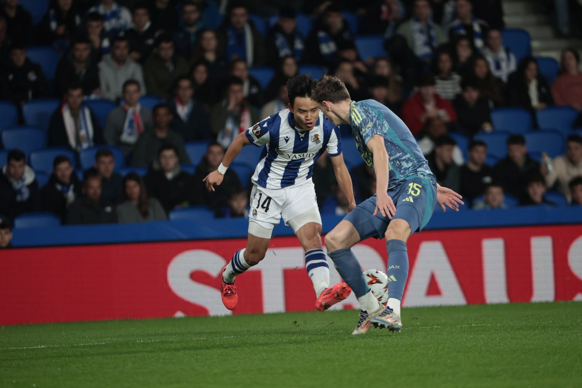 El Real Sociedad - Ajax, en imágenes