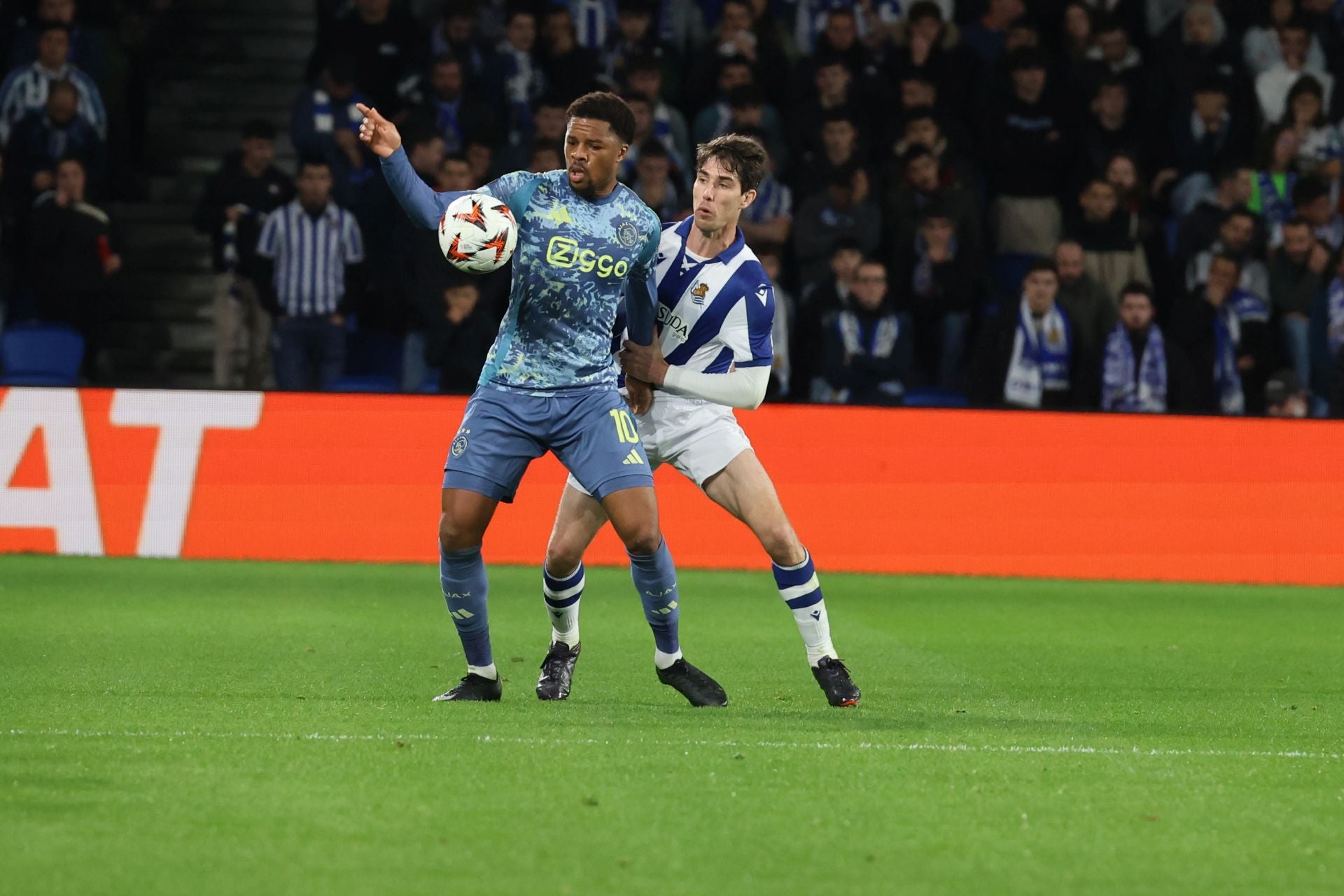 El Real Sociedad - Ajax, en imágenes