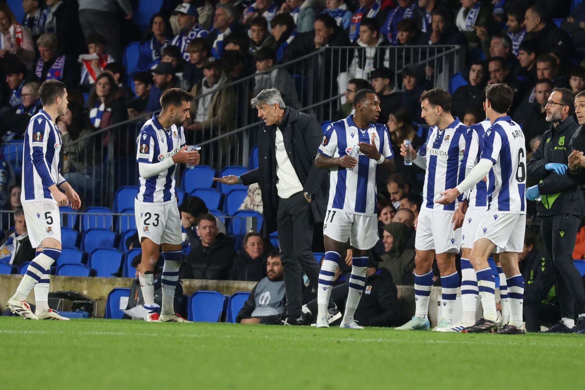 El Real Sociedad - Ajax, en imágenes