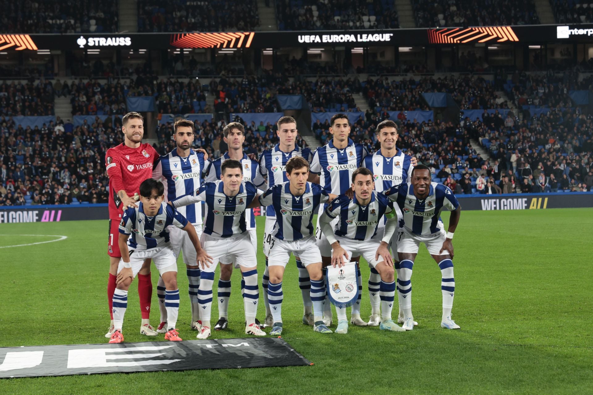 El Real Sociedad - Ajax, en imágenes