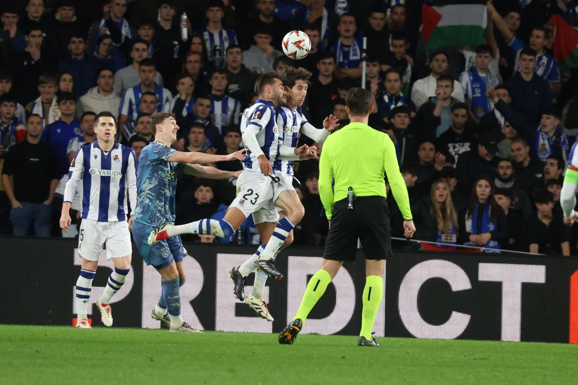 El Real Sociedad - Ajax, en imágenes