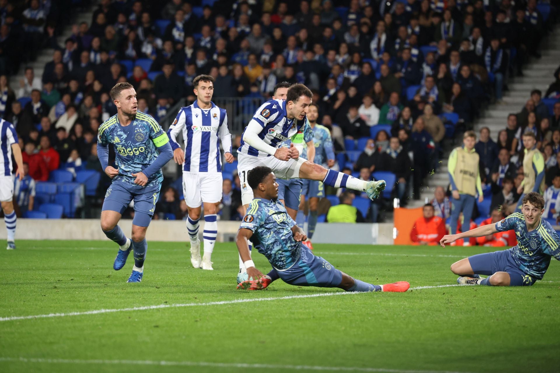 El Real Sociedad - Ajax, en imágenes