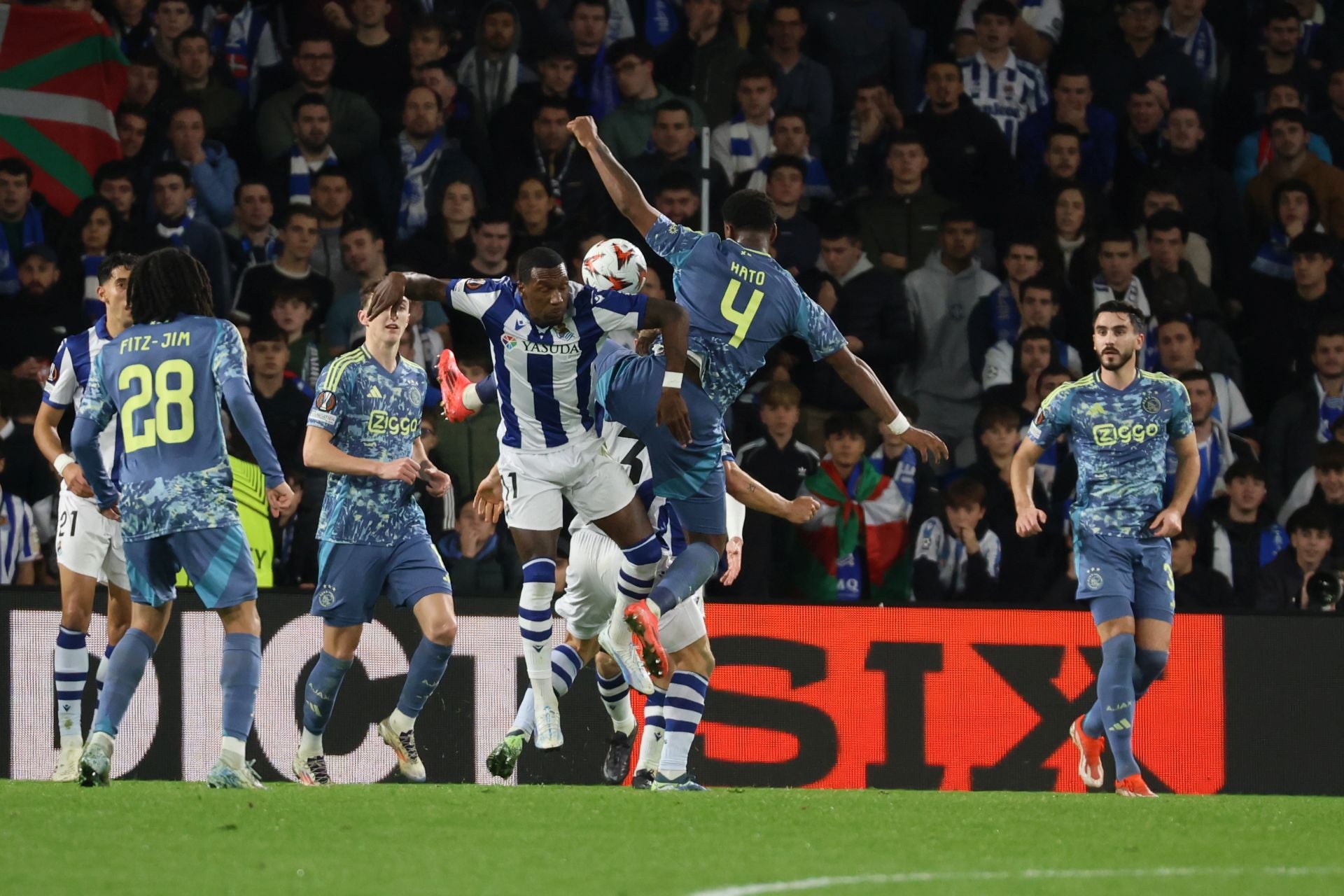 El Real Sociedad - Ajax, en imágenes