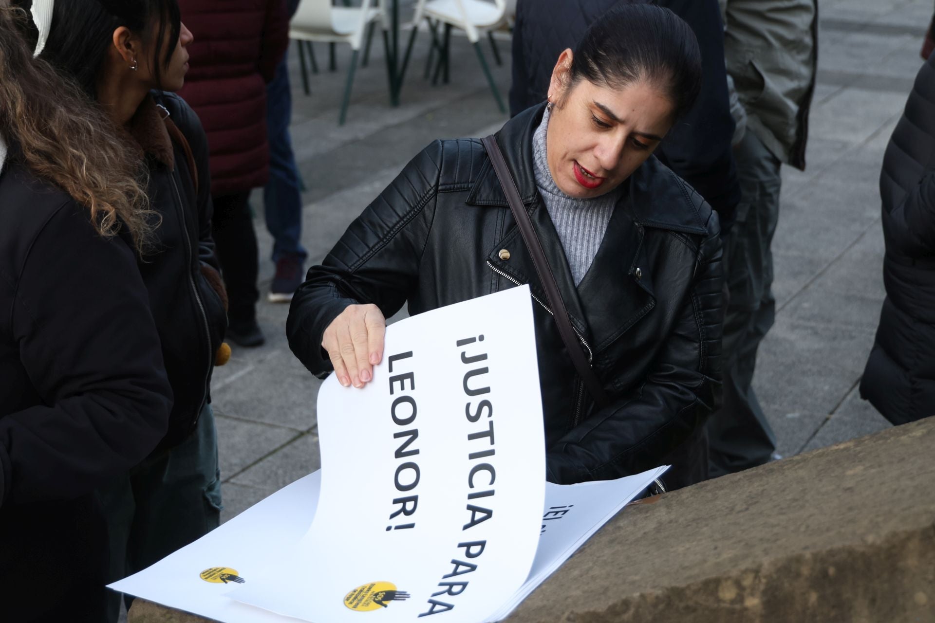 Las compañeras de Leonor comparten el dolor por su asesinato