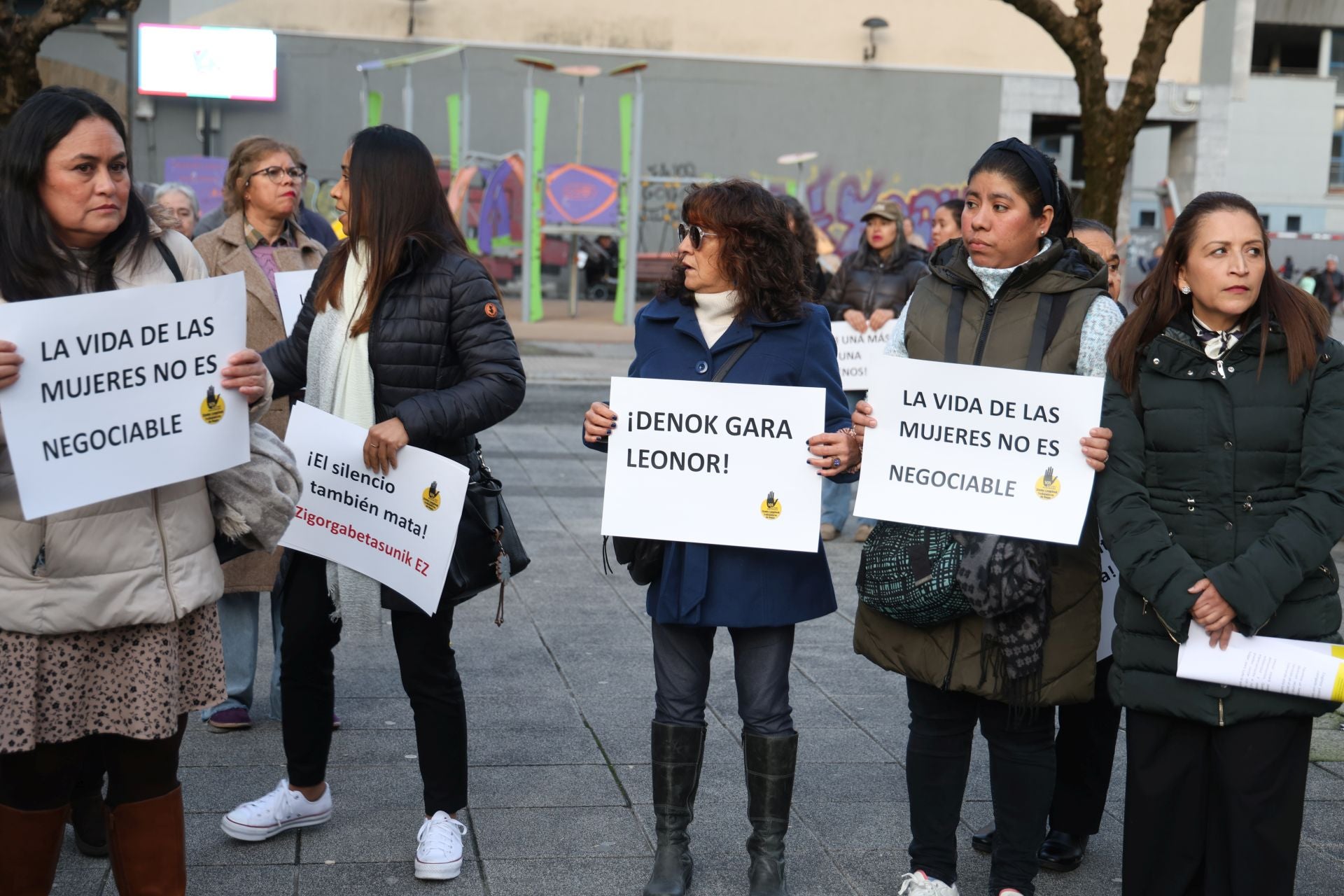 Las compañeras de Leonor comparten el dolor por su asesinato