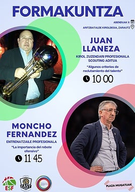 Cartel de la jornada.