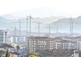 Construcción de varias viviendas en Zarautz.