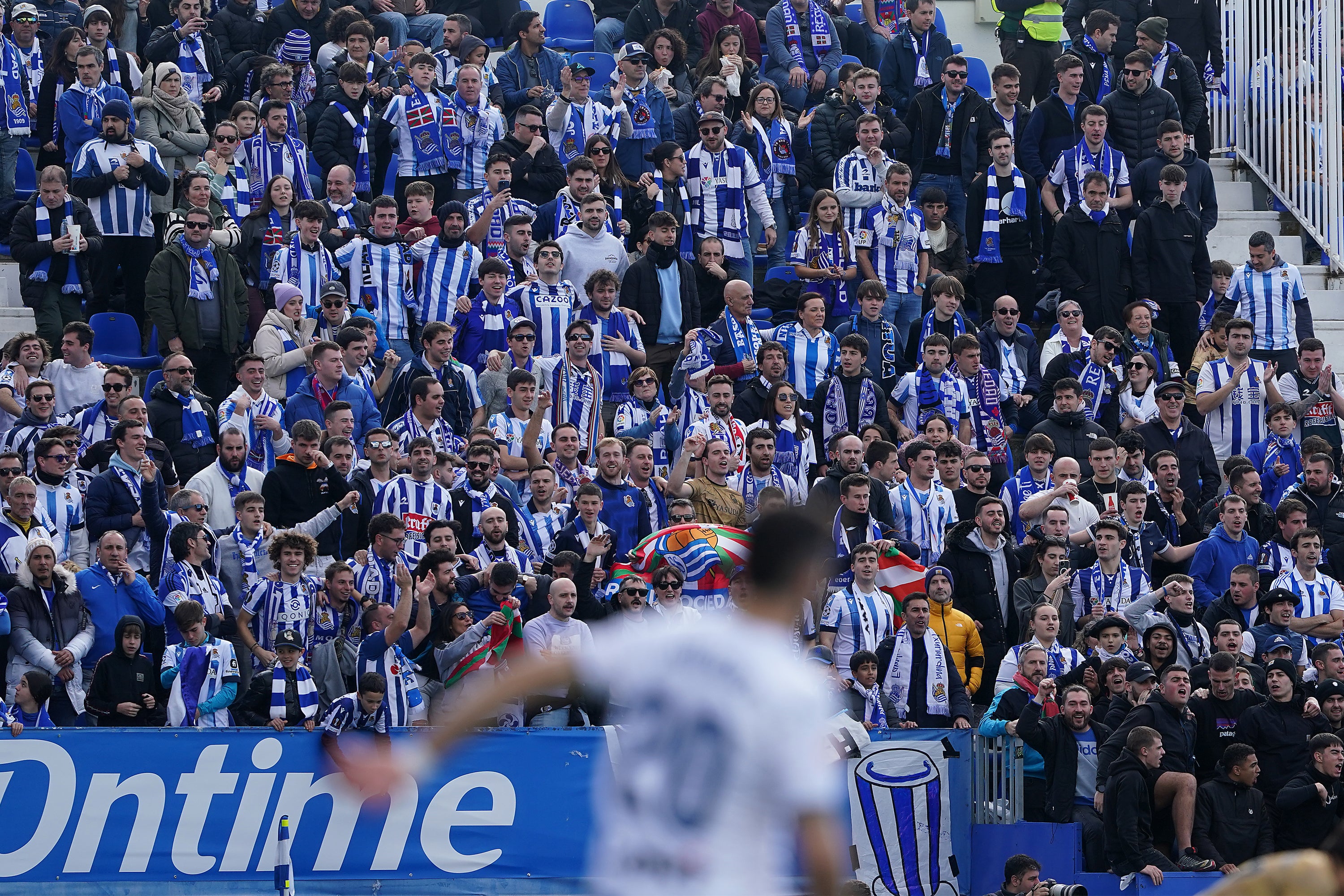 Las mejores imágenes del Leganés - Real Sociedad