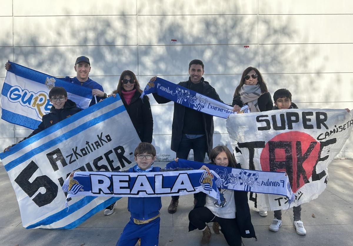 Familias de realzales han llegado a Leganés.