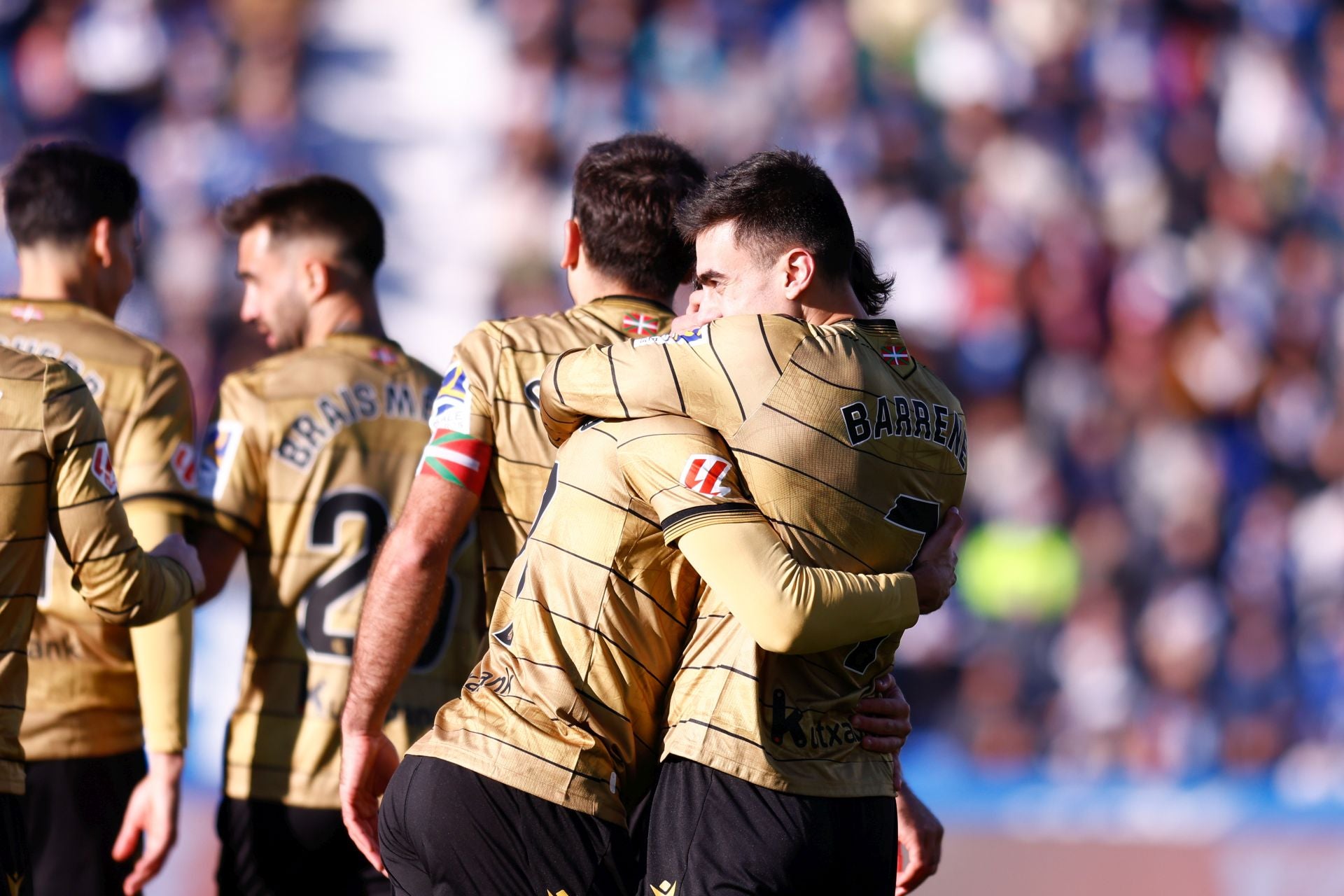 Las mejores imágenes del Leganés - Real Sociedad