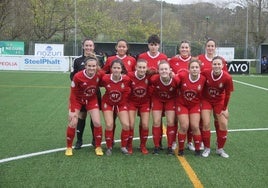 El primer equipo femenino del Oiartzun cayó 3-0 ante el líder Bizkerre en Getxo